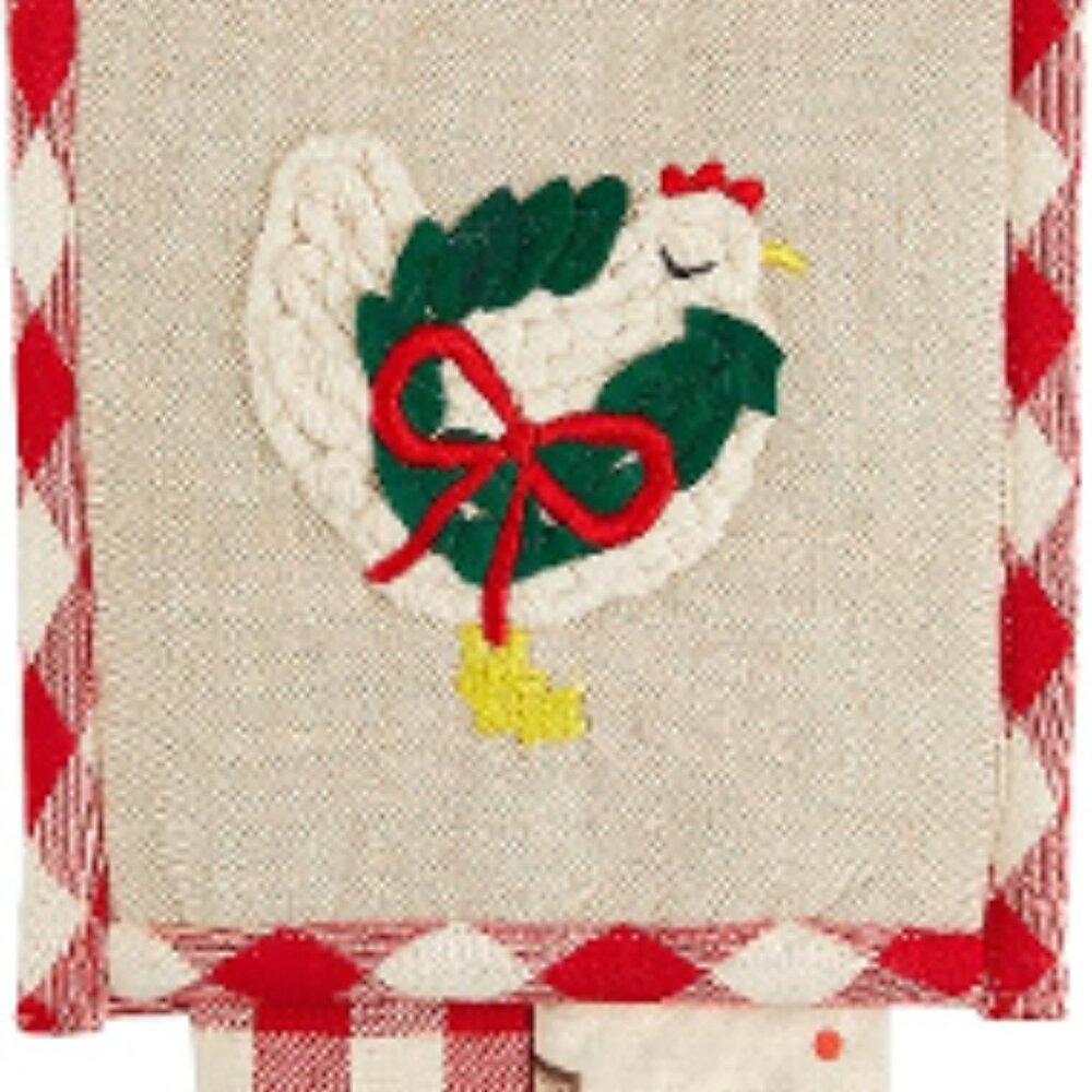 Mud Pie Chick Pot Holder & Towel